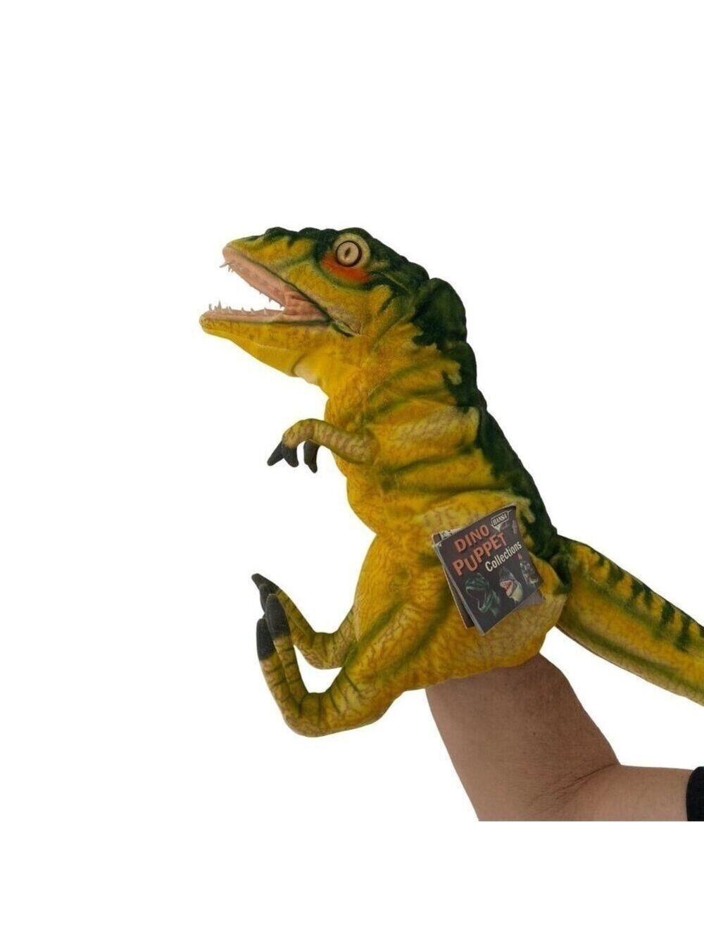 Hansa Dino Puppet Collection T-Rex Plush Hand Puppet collectible funny